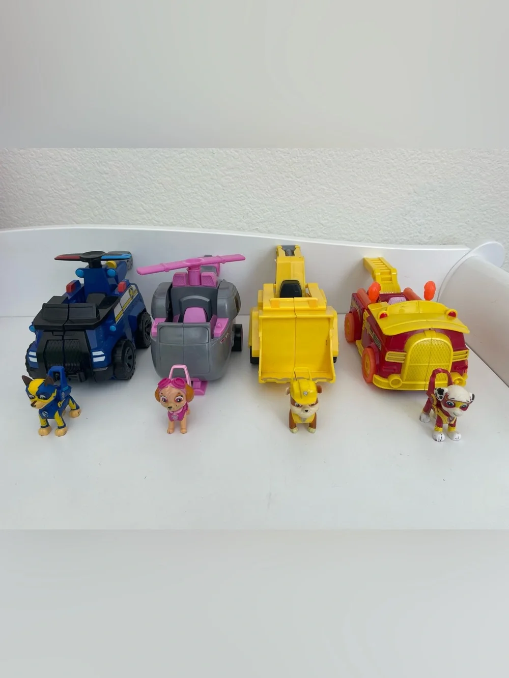 Paw Patrol Flip and Fly Chase, Skye, Rubble and Marshall Set